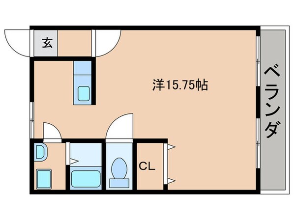 クリスタルハイツの物件間取画像